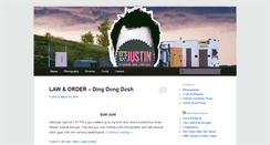 Desktop Screenshot of itsjustjustin.com